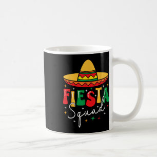 Cinco De Mayo Fiesta Squad Funny Mexican Fiesta 5 Kaffeetasse