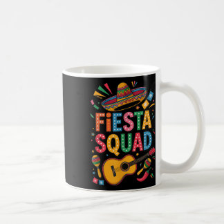 Cinco De Mayo Fiesta Squad Sombrero Guitar Fun Kaffeetasse