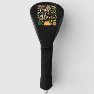 Cinco De Mayo Fiesta Süße Party-Elemente Golf Headcover