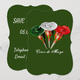 Cinco De Mayo, Fiestamexikaner Einladung