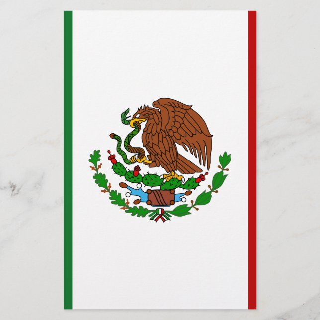 Cinco de Mayo Flag Mexiko Briefpapier (Vorderseite)
