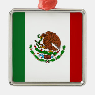 Cinco de Mayo Flag Mexiko Ornament Aus Metall