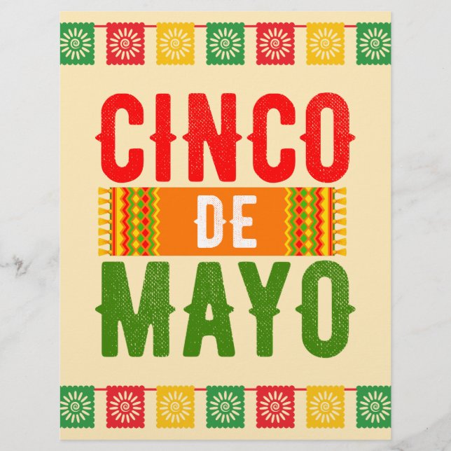 Cinco De Mayo Flyer (Vorne)