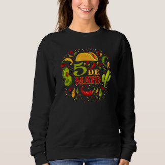Cinco de Mayo for Mens Womens Kids Mexican Fiesta Sweatshirt