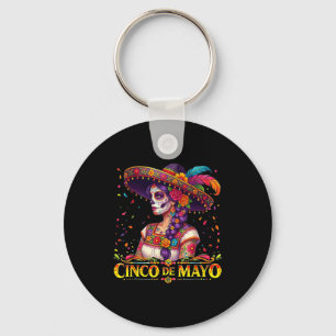 Cinco De Mayo Frauen Mexikanische Fiesta 5 De Mayo Schlüsselanhänger