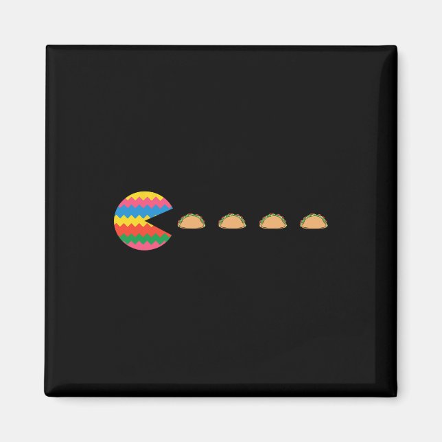 Cinco De Mayo Funny Videospiel Mexican Fiesta Game Magnet (Vorne)