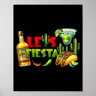 Cinco de Mayo für Frauen Fiesta-Gruppe  Poster