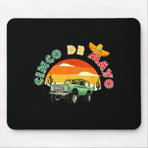 Cinco de Mayo für Frauen, Männer und Kinder Mousepad