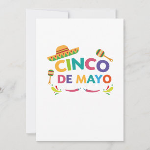 Cinco De Mayo für Kindermann-FrauenPinataSombrero Karte