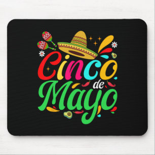 Cinco De Mayo für Männer Frauen Kinder Mexikanisch Mousepad