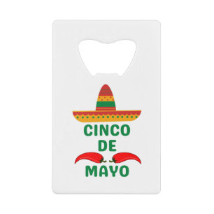 Cinco De Mayo Geldbeutel Flaschenöffner