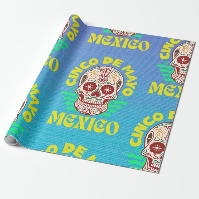 Cinco de Mayo Geschenkpapier (Ungerollt)