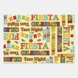 Cinco de Mayo Geschenkpapier Set