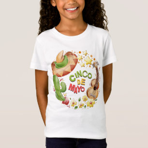 Cinco De Mayo Girls T - Shirt