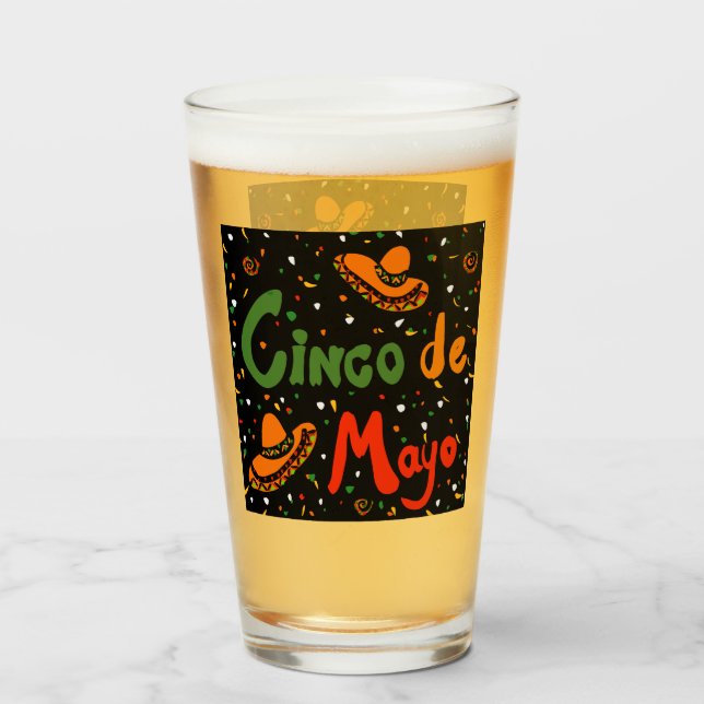CINCO DE MAYO GLAS (Vorne (Gefüllt))