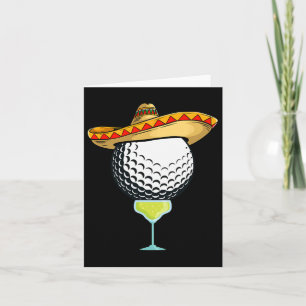 Cinco De Mayo Golf Bill Mit Sombrero Und Margarit Karte