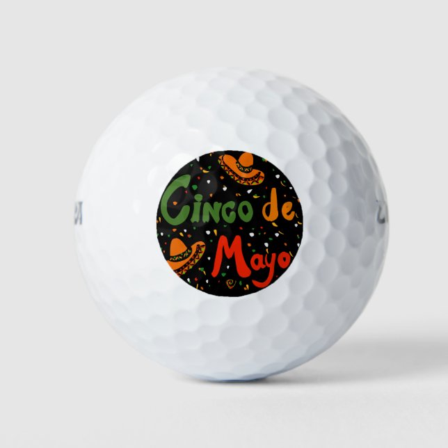 CINCO DE MAYO GOLFBALL (Vorderseite)