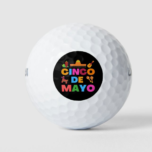 Cinco De Mayo Golfball (Vorderseite)