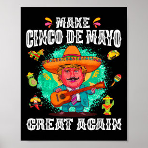 Cinco De Mayo Great Wieder lustig mexikanisches Tr Poster
