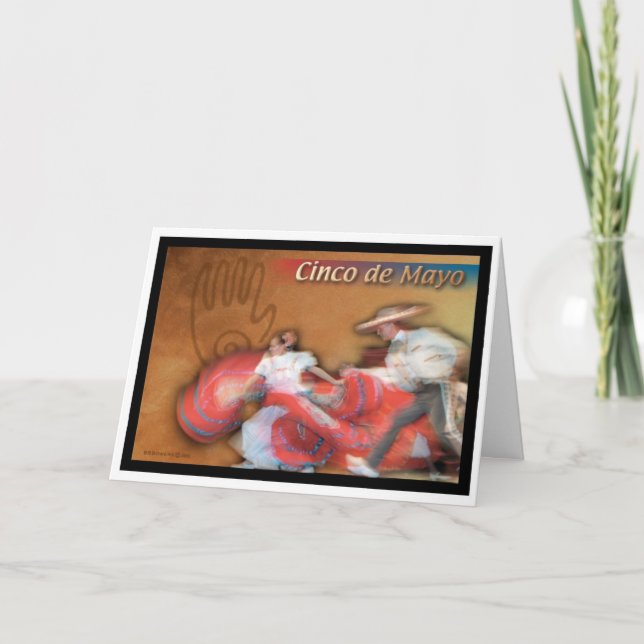 Cinco de Mayo Grußkarte Karte (Vorderseite)