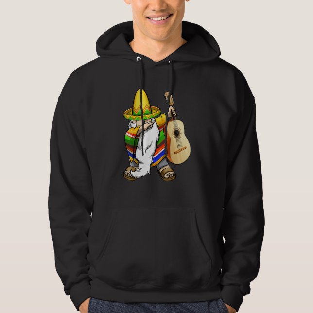 Cinco De Mayo Guitar  Mexican Celebration Men 1 Hoodie (Vorderseite)