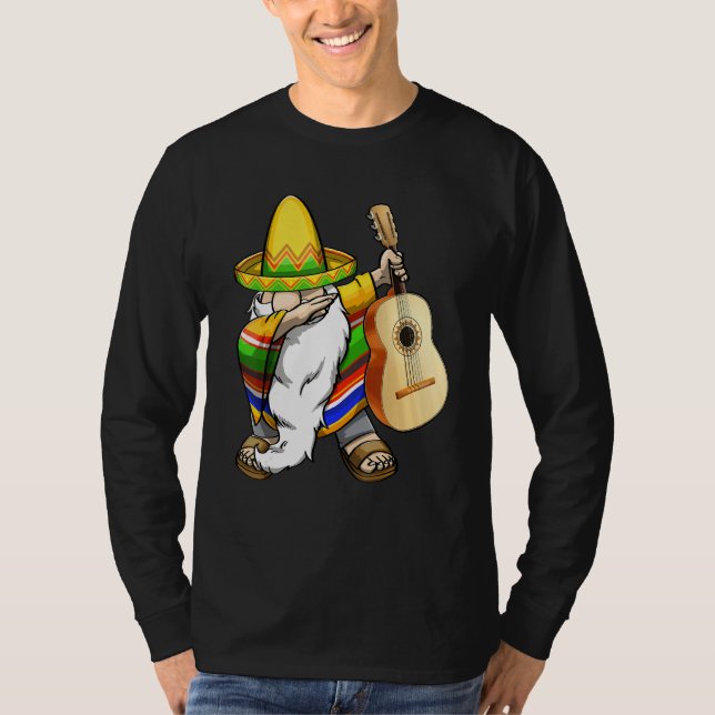 Cinco De Mayo Guitar  Mexican Celebration Men 1 T-Shirt (Vorderseite)