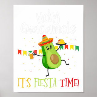 Cinco de Mayo - Heiliger Guacamole, mexikanische F Poster