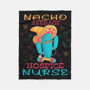 Cinco De Mayo Hospizkrankenschwester Nacho Durchsc Fleecedecke