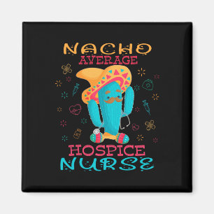 Cinco De Mayo Hospizkrankenschwester Nacho Durchsc Magnet