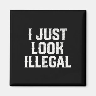 Cinco De Mayo I Just Look Illegal mexikanische Fun Magnet