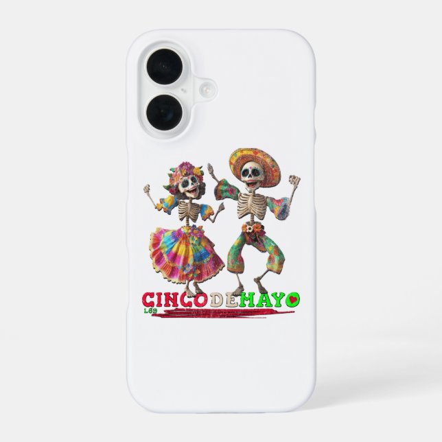CINCO DE MAYO iPhone 16 HÜLLE (Rückseite)