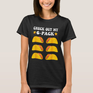 Cinco de Mayo Karo aus meinem 6-er-Pack mit Tacos T-Shirt