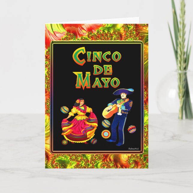 Cinco De Mayo Karte (Vorderseite)