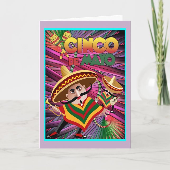 Cinco de Mayo Karte (Vorderseite)