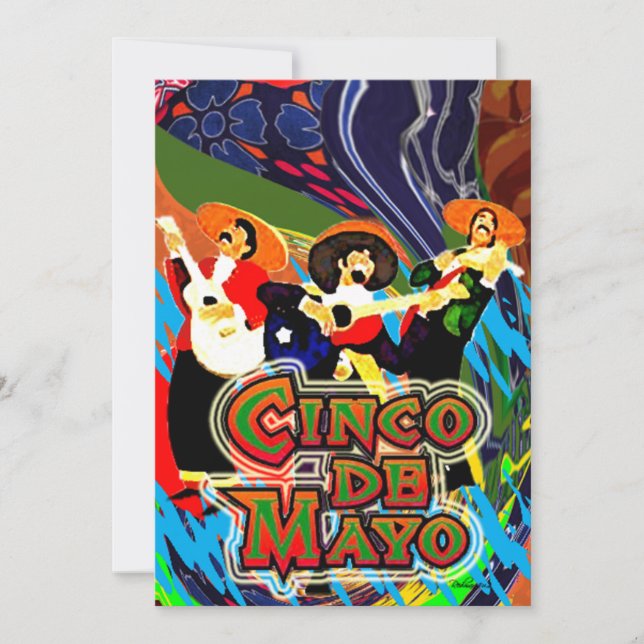 Cinco de Mayo Karte (Vorderseite)