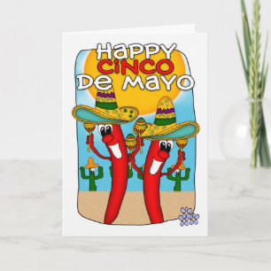 Cinco De Mayo Karte