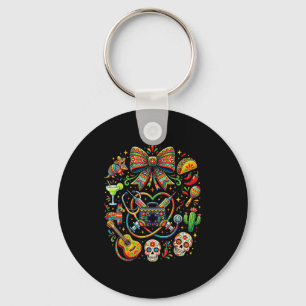 Cinco de Mayo Krankenschwester Kokette Schleife St Schlüsselanhänger