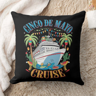 Cinco De Mayo Kreuzfahrt Mexiko Mexikanisches Schi Kissen