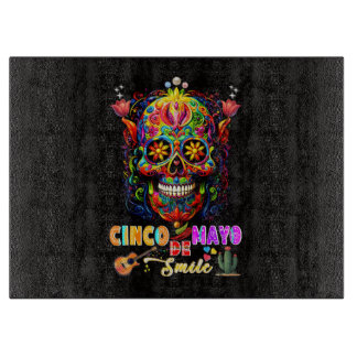 Cinco De Mayo Lächeln Schneidebrett