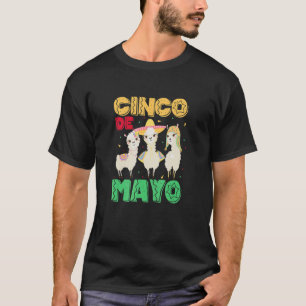 Cinco De Mayo Lama Alpaka Mexikanische Fiesta-Part T-Shirt