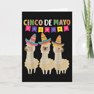 Cinco De Mayo Lama Fiesta Ultimative Party Stimmun Karte