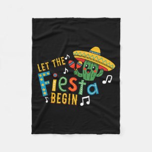 Cinco de mayo lasst die Party beginnen lustiger me Fleecedecke