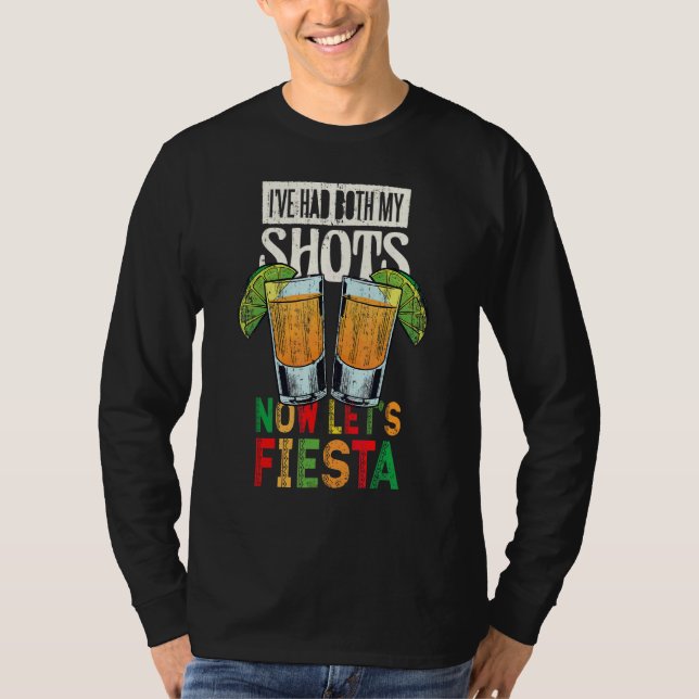 Cinco De Mayo Let's Fiesta Mexican Party T-Shirt (Vorderseite)