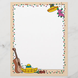 Cinco De Mayo Letterhead