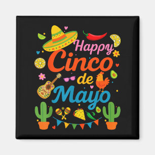 Cinco de Mayo lustige mexikanische Fiesta-Party 5 Magnet
