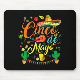 Cinco de mayo lustige mexikanische Fiesta-Party 5 Mousepad