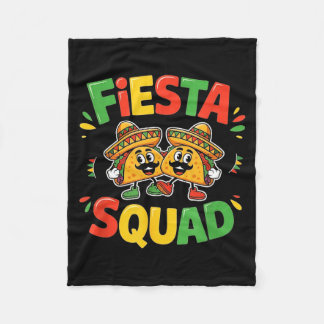 Cinco de Mayo lustiger Fiesta-Squad-Party für Männ Fleecedecke