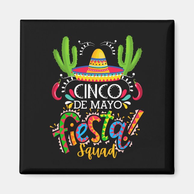 Cinco De Mayo  Magnet (Vorne)