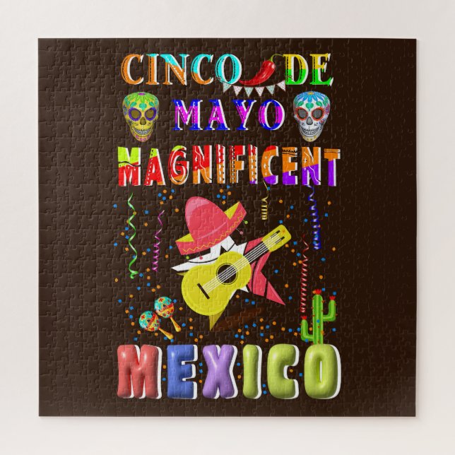 Cinco de Mayo Magnificent Mexico Puzzle (Vertikal)