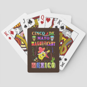 Cinco de Mayo Magnificent Mexico Spielkarten